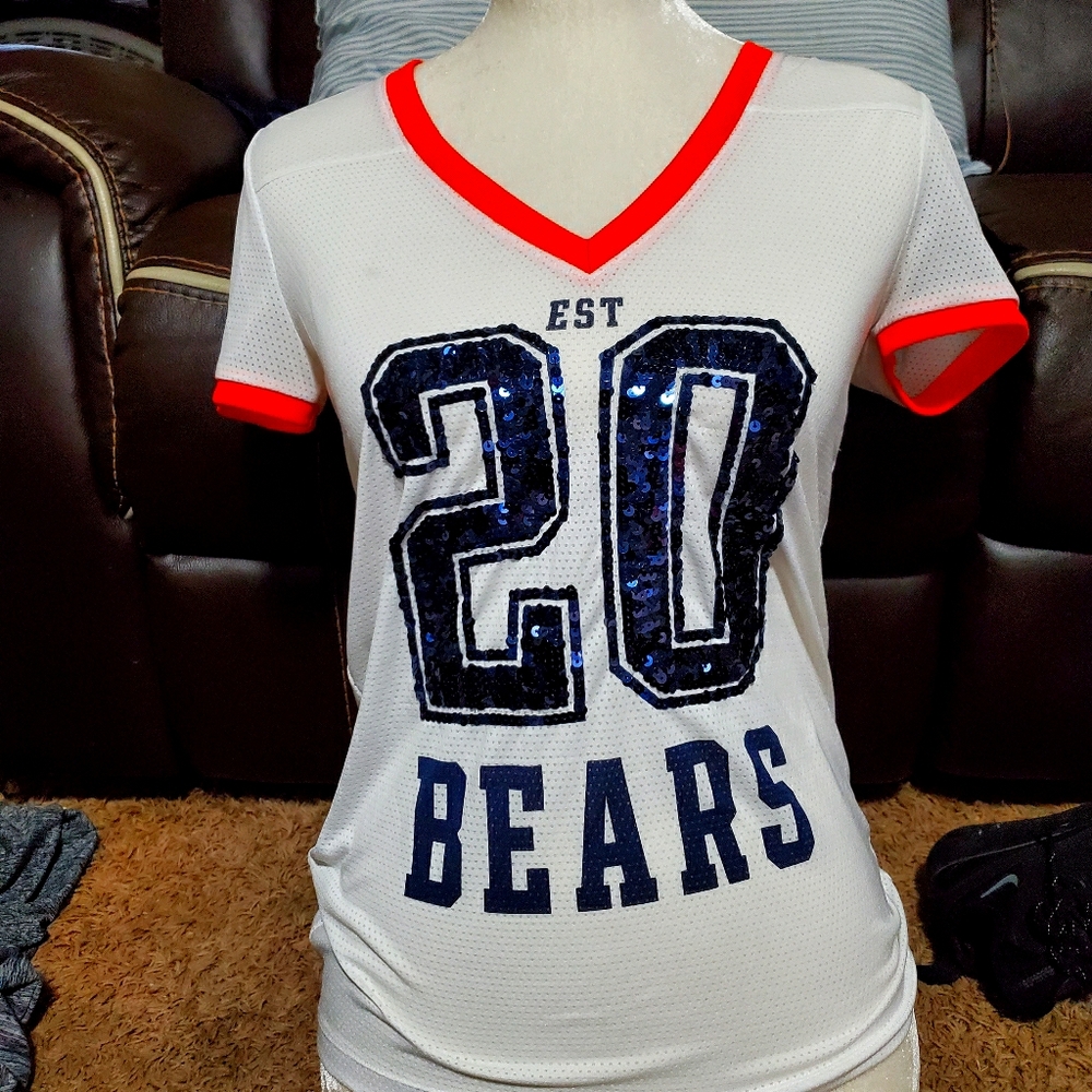 Victorias secret pink Chicago bears jersey